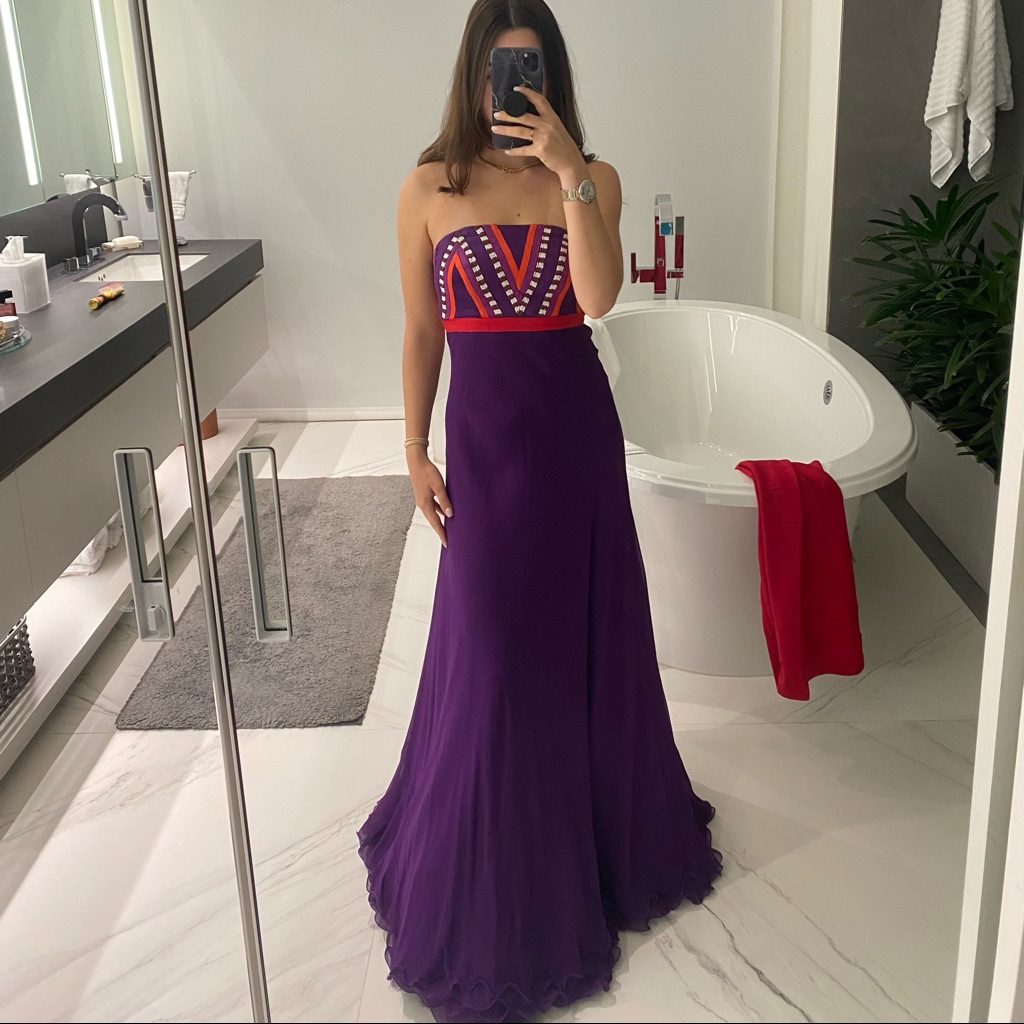 Purple Johanna Ortiz Gown